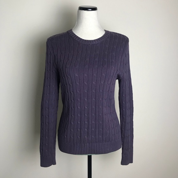 jeanne pierre Sweaters - Purple Knit Sweater